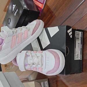 Adidas Kids' Sneakers in Pink and White